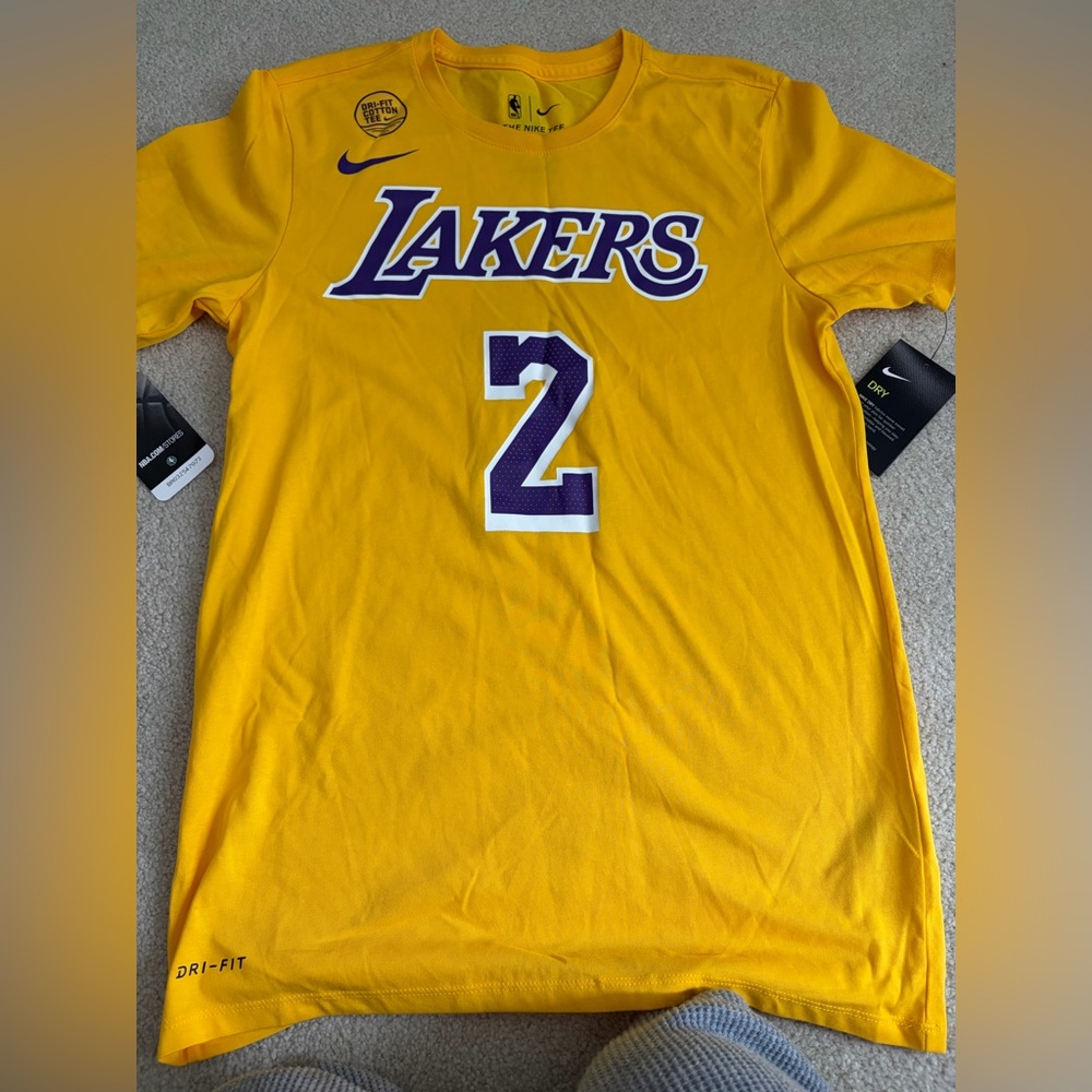 Nike Lakers Lonzo Ball Dri-Fit T shirt
